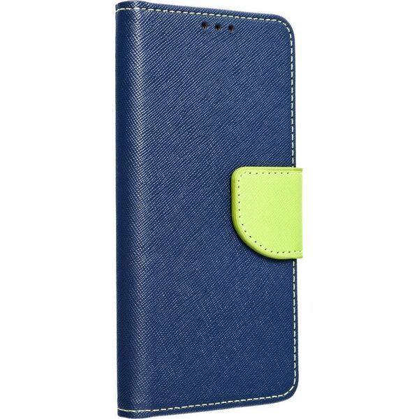 OEM Kabura FANCY Book do IPHONE 15 Pro Max granatowo limonkowy 13844513 5903396216695
