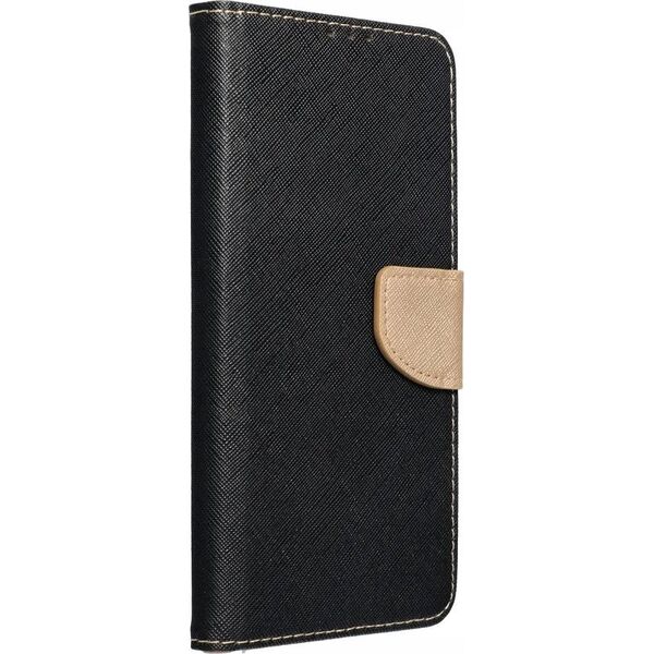 OEM Kabura FANCY Book do IPHONE 15 czarno złoty 13844522 5903396216732