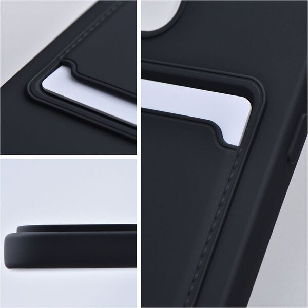 OEM Futerał CARD CASE do IPHONE 15 Pro Max czarny 13844534 5903396217326