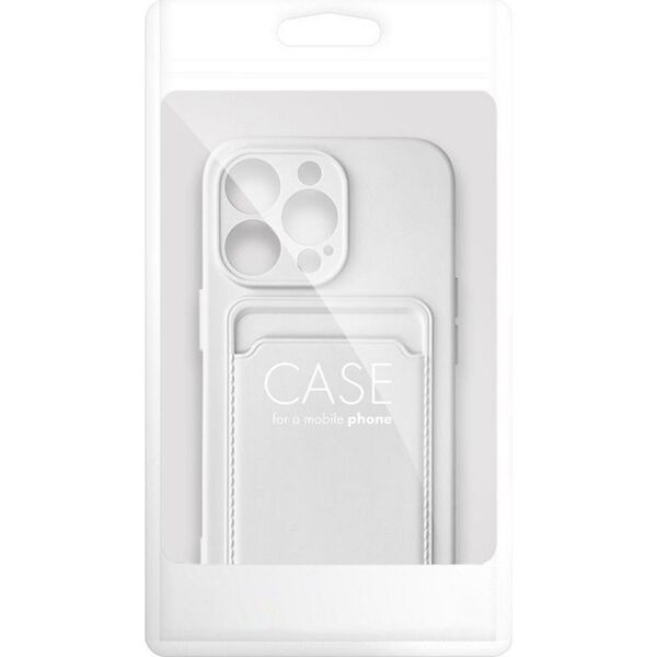 OEM Futerał CARD CASE do IPHONE 15 Pro Max biały 13844537 5903396217357