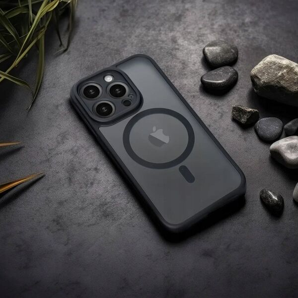 OEM Futerał FULL MATTE MAG COVER kompatybilny z MagSafe do IPHONE 11 czarny 13844546 5903396218408