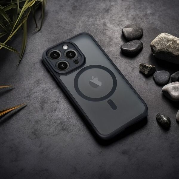 OEM Futerał FULL MATTE MAG COVER kompatybilny z MagSafe do IPHONE 11 Pro czarny 13844557 5903396218415
