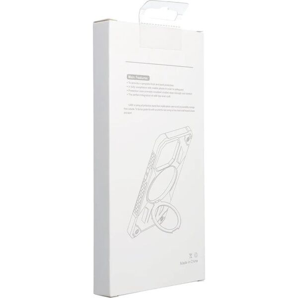 OEM Futerał ARMOR MAG COVER kompatybilny z MagSafe do IPHONE 15 Pro czerwony 13844588 5903396219412