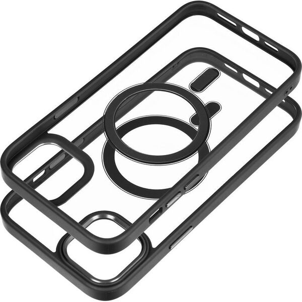 OEM Futerał COLOR EDGE MAG COVER kompatybilny z MagSafe do IPHONE 14 Plus czarny 13844623 5903396220807