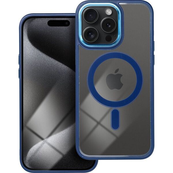 OEM Futerał COLOR EDGE MAG COVER kompatybilny z MagSafe do IPHONE 15 Pro Max niebieski 13844635 5903396221002