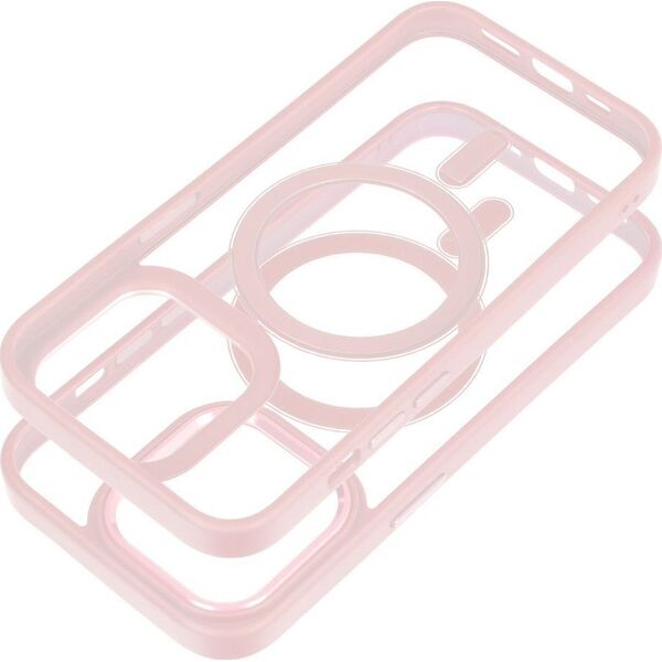 OEM Futerał COLOR EDGE MAG COVER kompatybilny z MagSafe do IPHONE 14 Pro różowy 13844658 5903396221859
