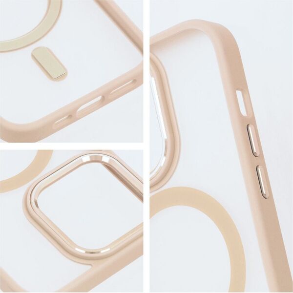 OEM Futerał MATTE MAG COVER kompatybilny z MagSafe do IPHONE 15 Pro Max różowy 13844671 5903396222191