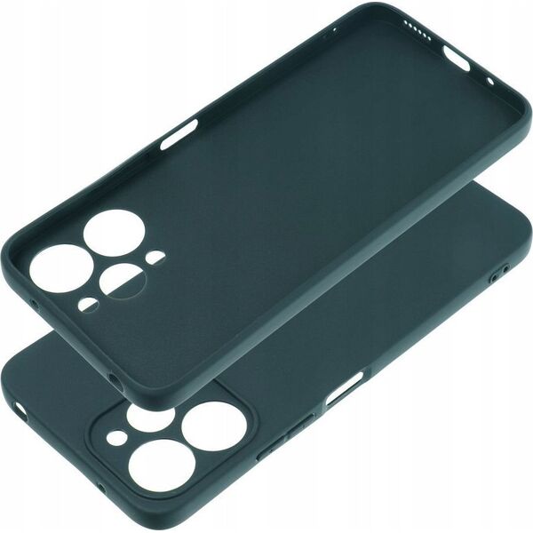 OEM Futerał MATT do XIAOMI Redmi 12 4G / Redmi 12 5G ciemnozielony 13844768 5903396225574