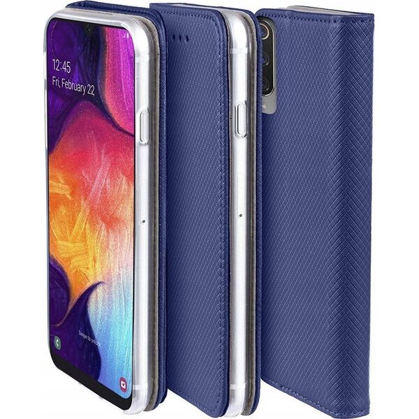 OEM Kabura SMART CASE Book do MOTOROLA Edge 40 granatowy 13844798 5903396226656