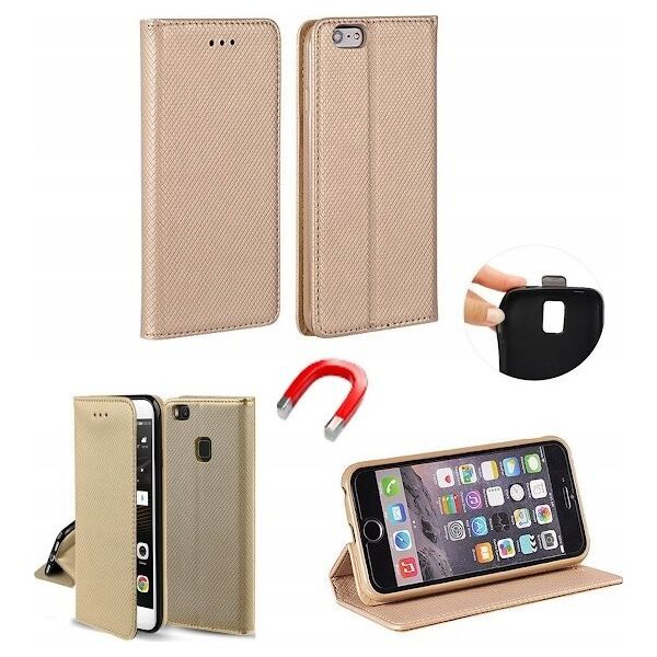 OEM Kabura SMART CASE Book do MOTOROLA G14 złoty 13844802 5903396226601