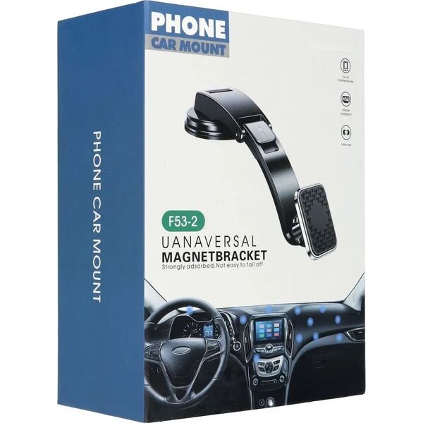 OEM Uchwyt samochodowy magnetyczny do deski F53-2 srebrny 13844868 5903396227615