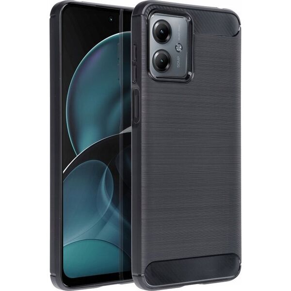 OEM Futerał CARBON do MOTOROLA G14 czarny 13844873 5903396227967