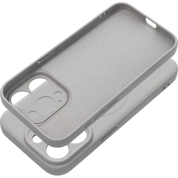 OEM Futerał SILICONE MAG COVER kompatybilny z MagSafe do IPHONE 15 Pro tytanowy szary 13844921 5903396228933