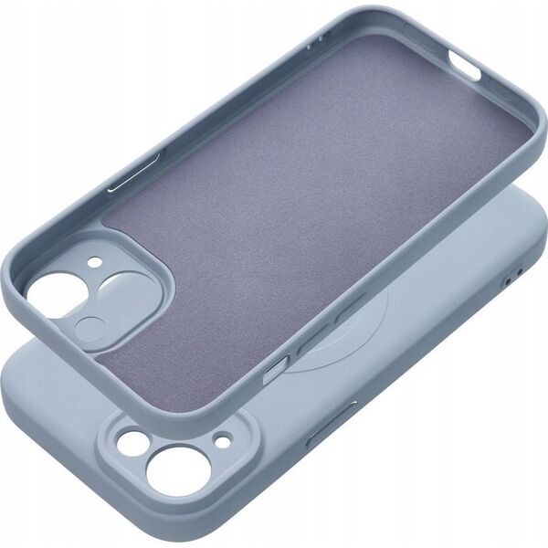 OEM Futerał SILICONE MAG COVER kompatybilny z MagSafe do IPHONE 15 jasny niebieski 13844924 5903396229077