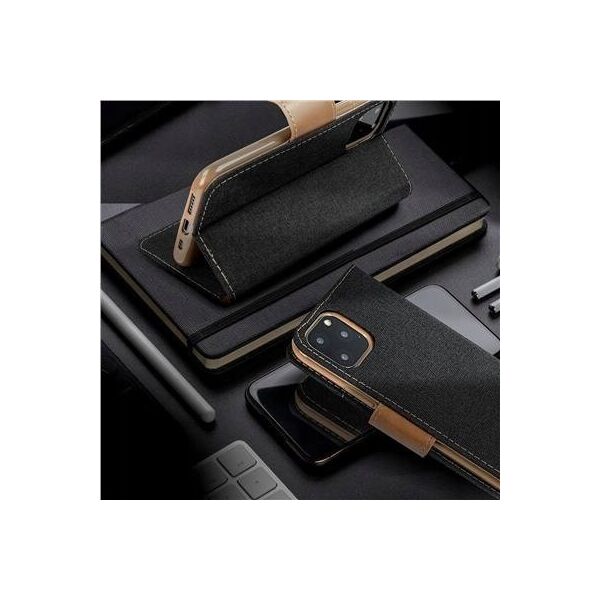OEM Kabura CANVAS Book do SAMSUNG S24 Plus czarny 13845045 5903396232336