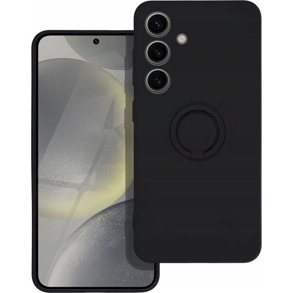 OEM Futerał SILICONE RING do SAMSUNG S24 czarny 13845115 5903396233579