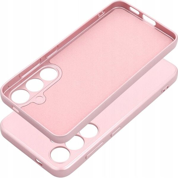OEM Futerał METALLIC do SAMSUNG S24 różowy 13845119 5903396233661