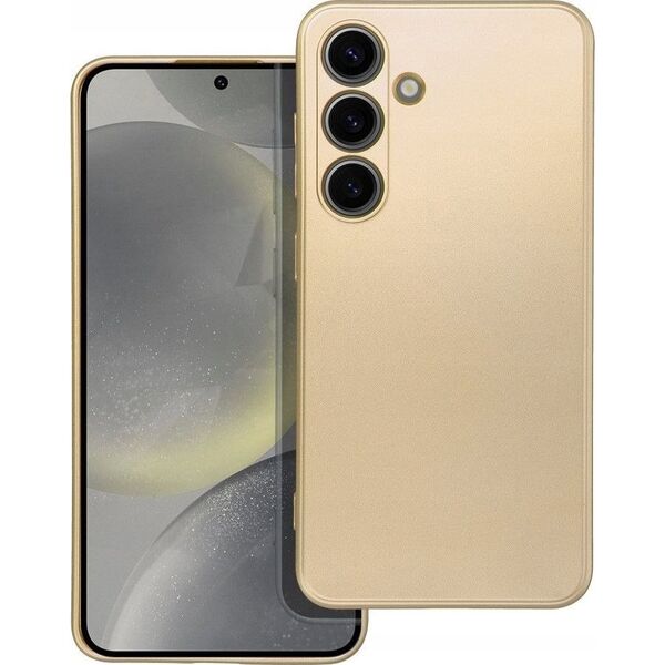OEM Futerał METALLIC do SAMSUNG S24 złoty 13845126 5903396233678
