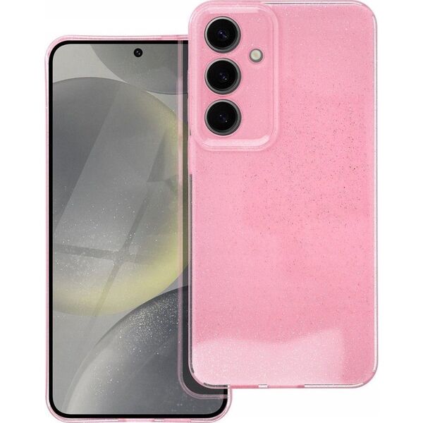 OEM Futerał CLEAR CASE 2 mm BLINK do SAMSUNG S24 Plus różowy 13845145 5903396233920