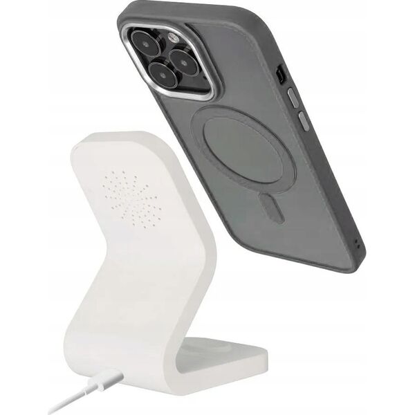 OEM Futerał COLOR EDGE MAG COVER kompatybilny z MagSafe do IPHONE 15 Plus tytanowy szary 13845244 5903396235597