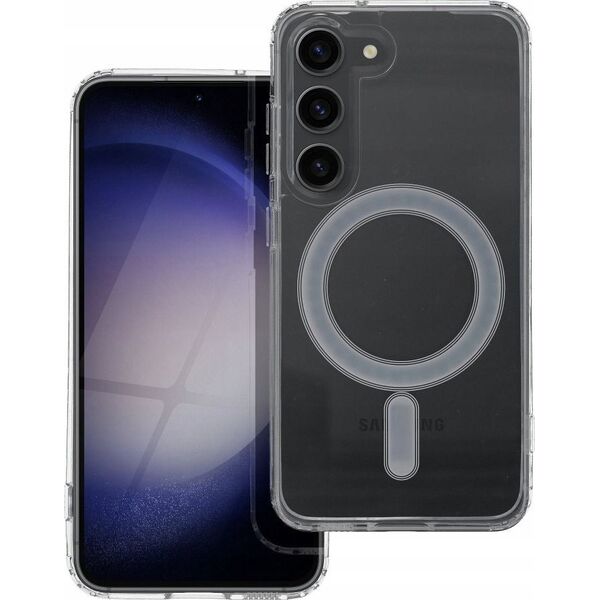 OEM Futerał CLEAR MAG COVER kompatybilny z MagSafe do SAMSUNG S24 transparentny 13845297 5903396236624