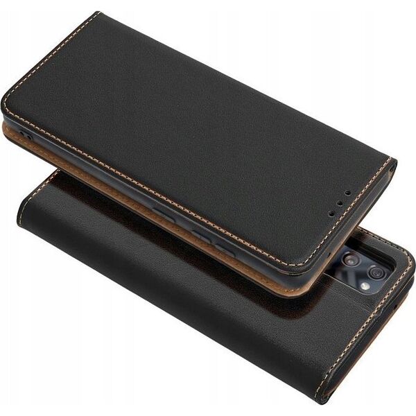 OEM Kabura SMART PRO Book skórzana do XIAOMI Redmi 13C / POCO C65 czarny 13845605 5903396256585