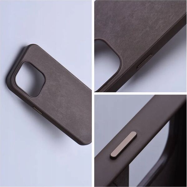 OEM Futerał WOVEN MAG COVER kompatybilny z MagSafe do IPHONE 15 jasny brązowy 13845652 5903396258565