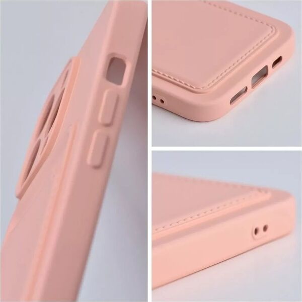 OEM Futerał CARD CASE do SAMSUNG A25 5G różowy 13845692 5903396259258