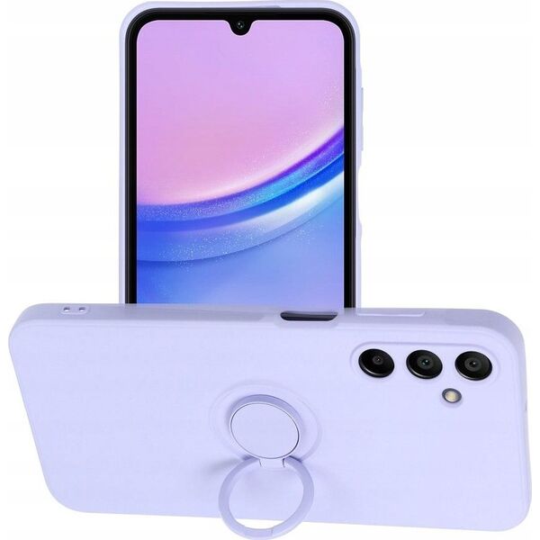 OEM Futerał SILICONE RING do SAMSUNG A15 5G / A15 4G fioletowy 13845704 5903396259418
