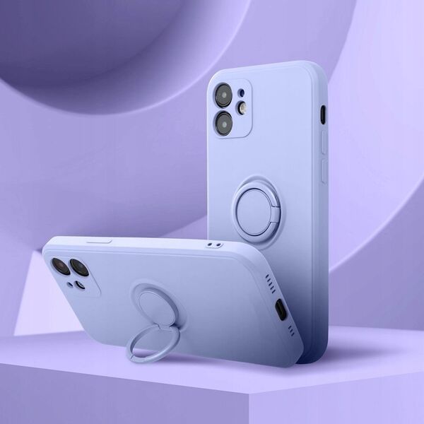 OEM Futerał SILICONE RING do XIAOMI Redmi 13C / POCO C65 fioletowy 13845780 5903396263132
