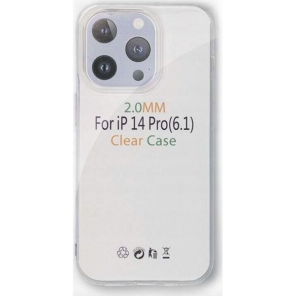 OEM Futerał CLEAR CASE 2 mm do TECNO Pova 5 (camera protection) transparentny 13845807 5903396263699