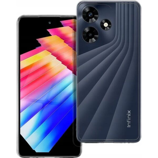 OEM Futerał CLEAR CASE 2 mm do INFINIX HOT 30 (camera protection) transparentny 13845814 5903396263750