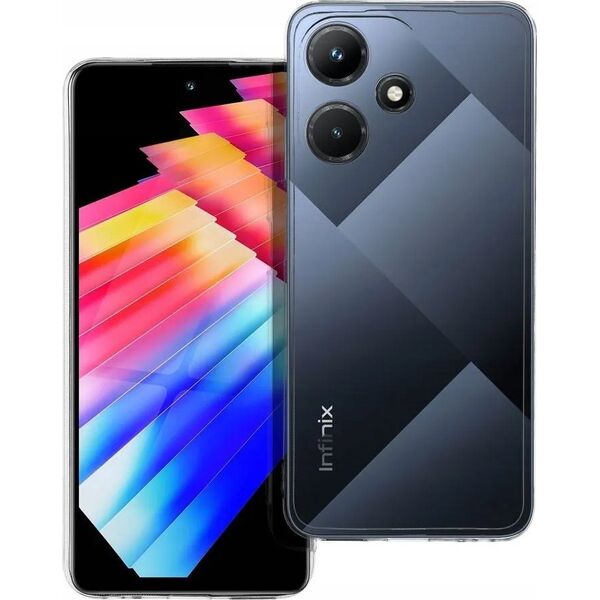 OEM Futerał CLEAR CASE 2 mm do INFINIX HOT 30i (camera protection) transparentny 13845816 5903396263767