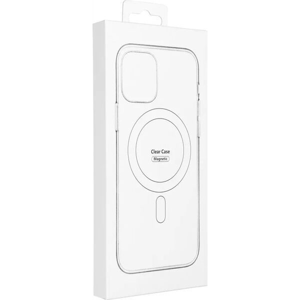 OEM Futerał CLEAR MAG COVER (MID) kompatybilny z MagSafe do SAMSUNG S23 FE transparentny 13845978 5903396275609