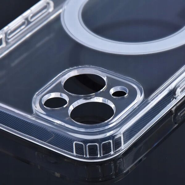 OEM Futerał CLEAR MAG COVER (MID) kompatybilny z MagSafe do SAMSUNG S23 FE transparentny 13845978 5903396275609