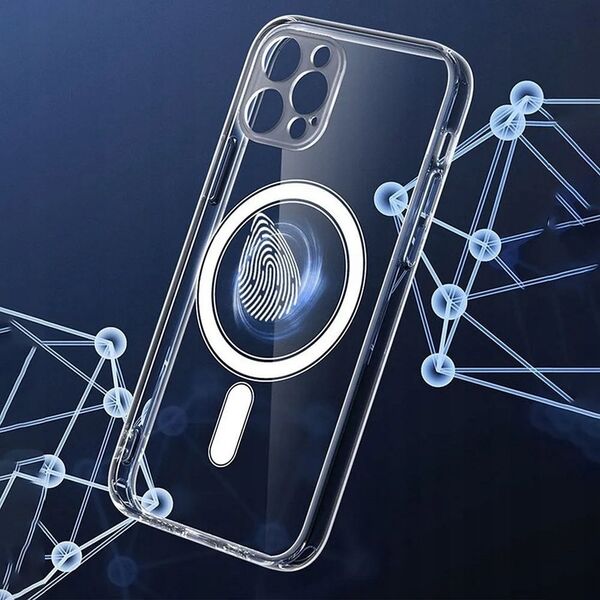 OEM Futerał CLEAR MAG COVER (MID) kompatybilny z MagSafe do SAMSUNG S23 FE transparentny 13845978 5903396275609
