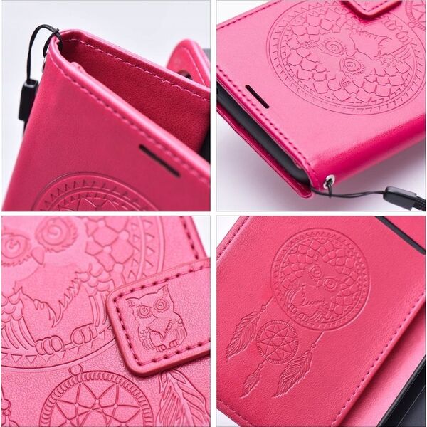 OEM Kabura MEZZO Book do XIAOMI Redmi Note 13 Pro 4G / POCO M6 Pro 4G łapacz snów magenta 13846007 5903396278877