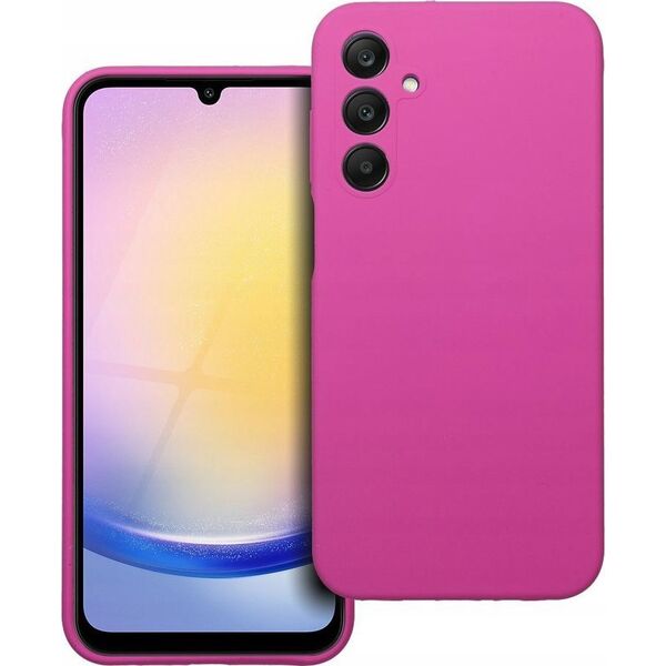 OEM Futerał SILICONE 2mm do SAMSUNG A25 5G róż 13846354 5903396292934