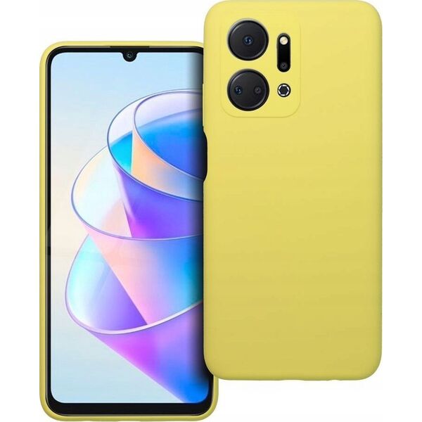 OEM Futerał SILICONE 2mm do HONOR X7A żółty 13846428 5903396295119
