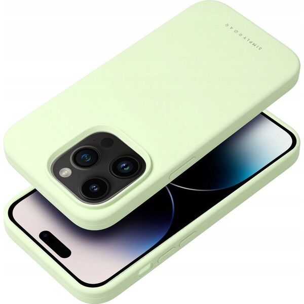 ROAR Futerał Roar Cloud-Skin - do iPhone 16 Plus Jasnozielony 13846592 5903396311833