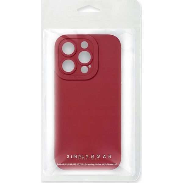 Braun Futerał Roar Luna Case - do iPhone 16 Plus czerwony 13846606 5903396312342