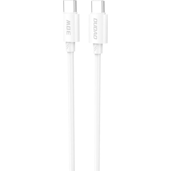 Kabel USB Dudao USB-C - USB-C 1.2 m Biały (6976625331765) 13846703 6976625331765
