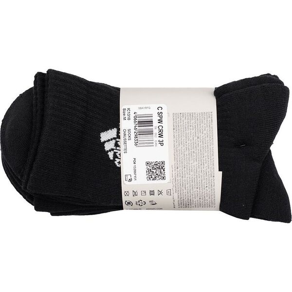 Adidas Skarpety adidas Cushioned Crew Socks 3P czarne IC1310 43-45 13850792 4066746298398