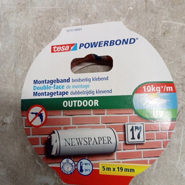 Tesa TESA Powerbond 5 m Taśma montażowa 55751-00001-03 13865134 4042448843470