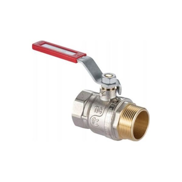 ARKAINSTALACJE Zawór kulowy Calido-S30 CA/ZK-WZR32-OK z rączką z okienkiem W/Z 11/4", PN30 13866848 5902557274710
