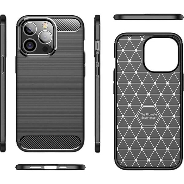Hurtel Etui pancerne KARBON do iPhone 14 Pro czarne 13868364 5903396164880
