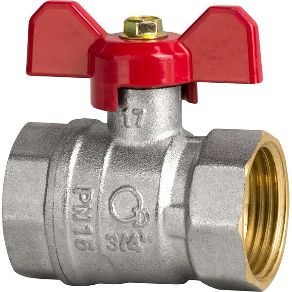 Hydroland Zawór kulowy do pieca Lechar ART.3434-20 kątowy ze śrubunkiem 3/4 niebieski 13872395 5907547679476