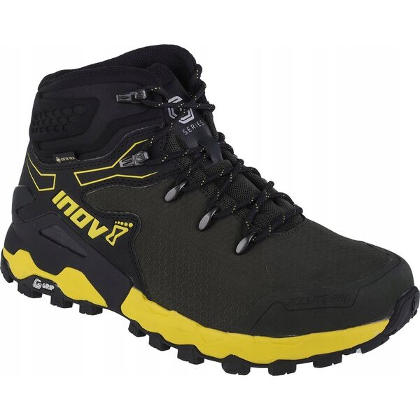 Buty trekkingowe męskie Inov-8 Inov-8 Roclite Pro G 400 GTX V2 001073-OLBKYW-S-01 Zielone 46,5 13873004 5054167699428