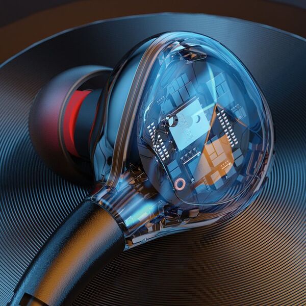 Słuchawki Wekome WEKOME YC06 Blackin Series - Słuchawki przewodowe HiFi jack 3,5 mm (Biały) 13874494 6941027632062