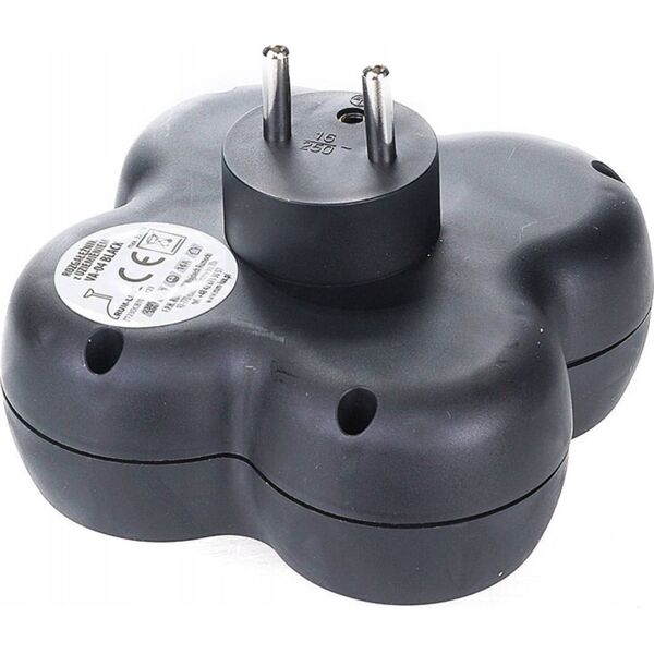 Rum-Lux Rozgałęźnik VA-04 BLACK 13874499 5905003007870